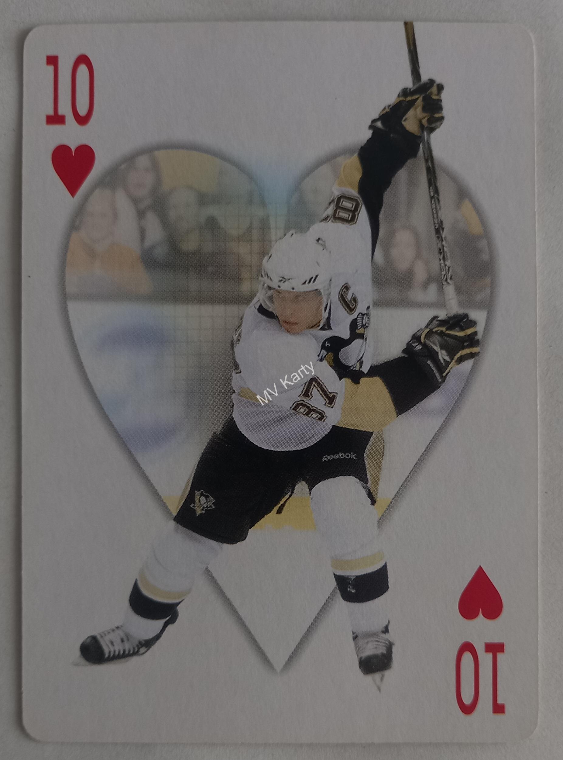 Sidney Crosby - Pittsburgh Penguins hrací karta č.10