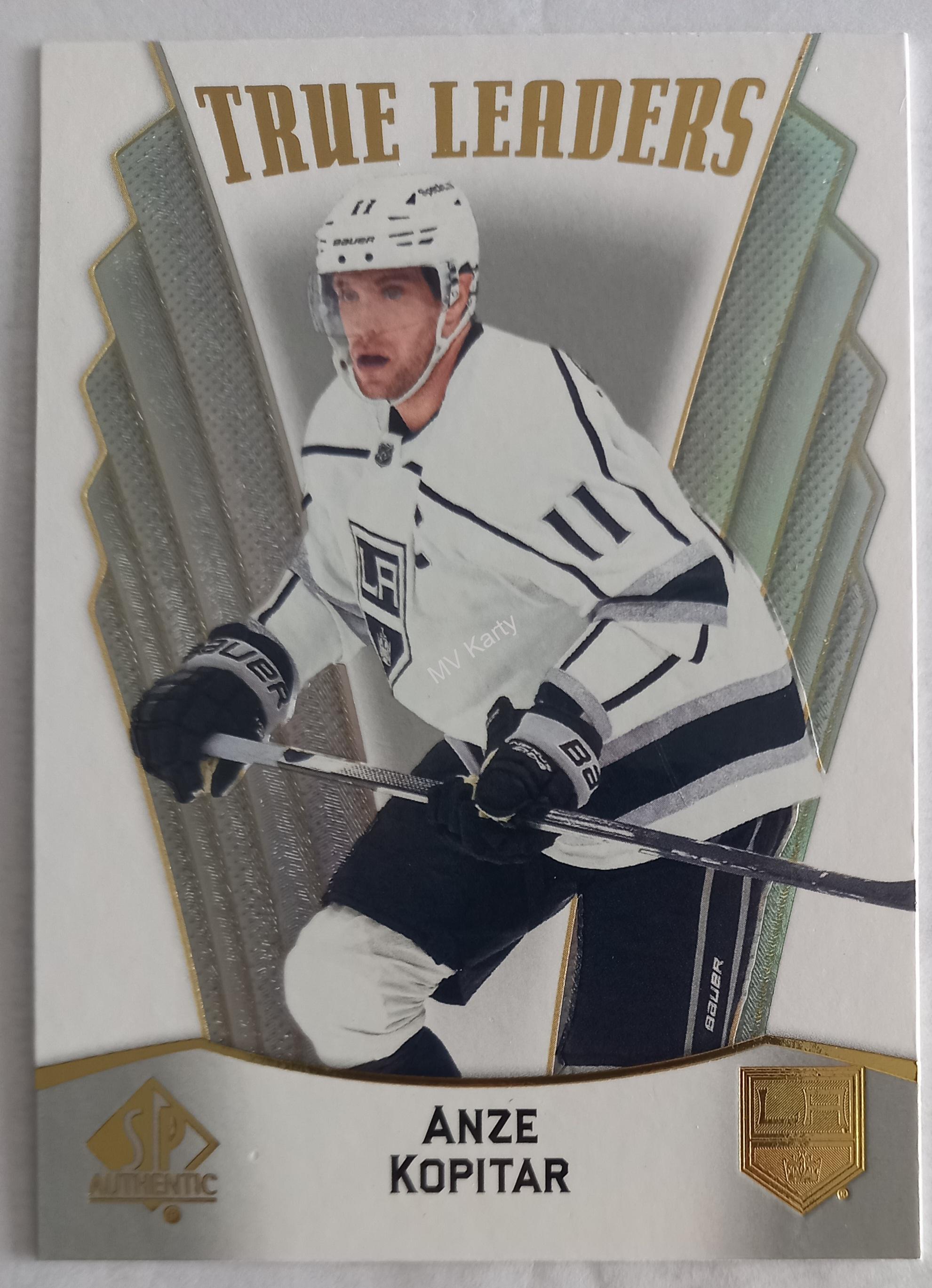 2021-22 SP Authentic - True Leaders #TL-25 Anze Kopitar