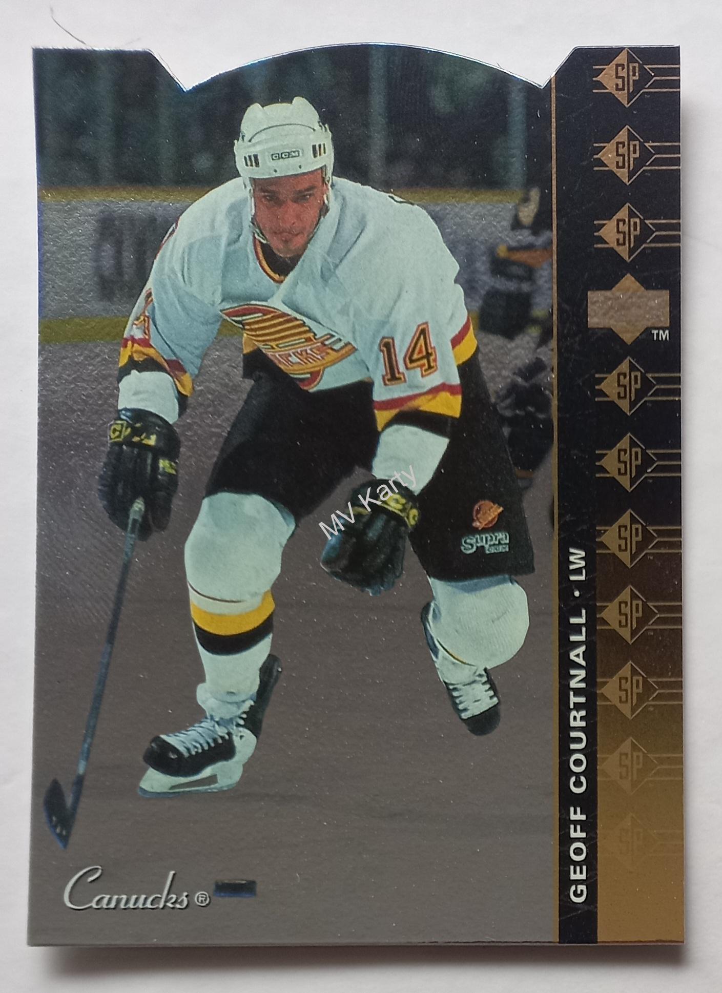 1994-95 Upper Deck - SP - Die-Cut #SP-82 Geoff Courtnall