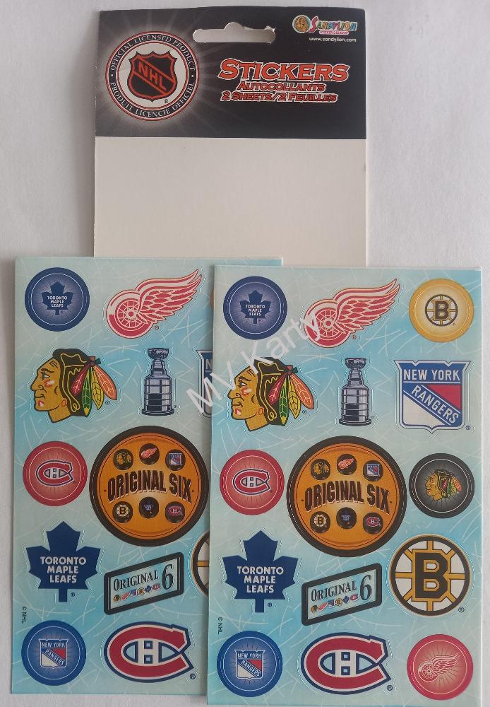 Samolepky NHL Original 6