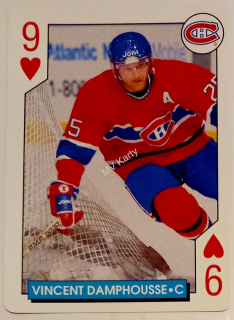 1996-97 Bicycle NHL Hockey Aces Playing Cards - Box Set [Base] #9H Vincent Damphousse