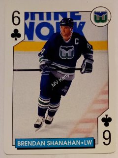 1996-97 Bicycle NHL Hockey Aces Playing Cards - Box Set [Base] #6C Brendan Shanahan