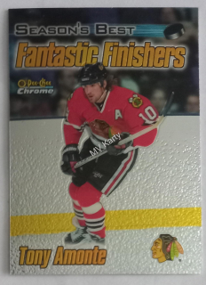 1999-00 O-Pee-Chee Chrome - Season's Best Fantastic Finishers #FF3 Tony Amonte