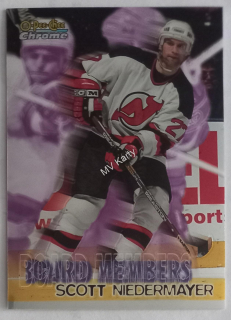 1998-99 O-Pee-Chee Chrome - Board Members #B8 Scott Niedermayer