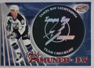 1998-99 Pacific - Team Checklist #24 Rob Zamuner