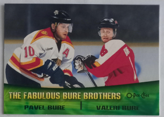 2000-01 O-Pee-Chee - Combos #TC1 Pavel Bure, Valeri Bure