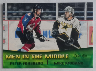 2000-01 O-Pee-Chee - Combos #TC5 Peter Forsberg, Mike Modano