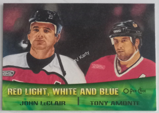2000-01 O-Pee-Chee - Combos #TC3 John LeClair, Tony Amonte