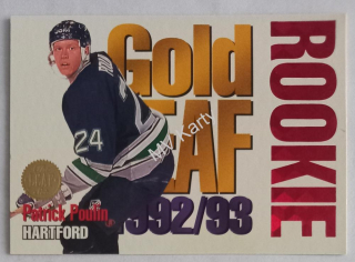 1993-94 Leaf - Gold Leaf Rookie #10 Patrick Poulin