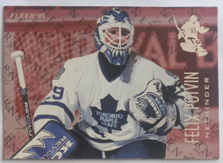 1994-95 Fleer - Netminder #7 Felix Potvin
