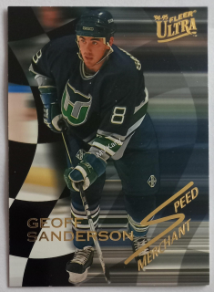 1994-95 Fleer Ultra - Speed Merchants #10 Geoff Sanderson