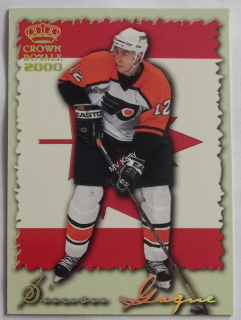 1999-00 Pacific Crown Royale - International Glory #17 Simon Gagne