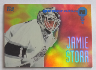 1995-96 Skybox Emotion - generatioNext #4 Jamie Storr