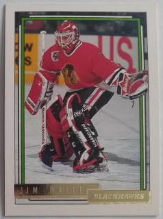 1992-93 Topps - [Base] - Gold #100 Jimmy Waite