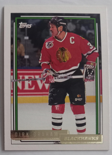 1992-93 Topps - [Base] - Gold #376 Dirk Graham