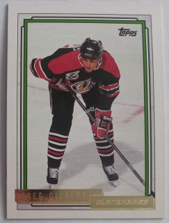 1992-93 Topps - [Base] - Gold #218 Greg Gilbert
