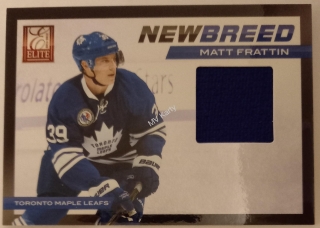 2011-12 Panini Elite - New Breed Materials #15 - Matt Frattin