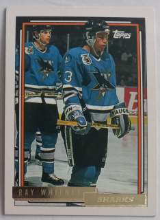 1992-93 Topps - [Base] - Gold #205 Ray Whitney