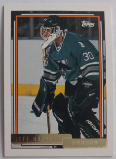 1992-93 Topps - [Base] - Gold #185 Jeff Hackett