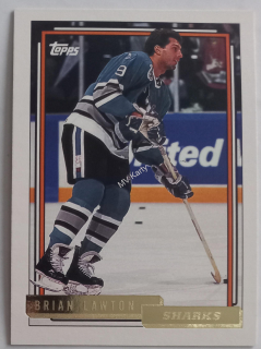 1992-93 Topps - [Base] - Gold #435 Brian Lawton