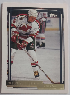 1992-93 Topps - [Base] - Gold #462 Valeri Zelepukin