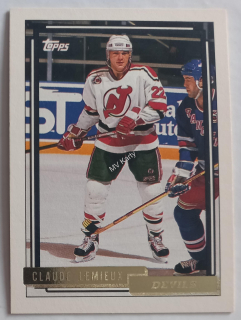 1992-93 Topps - [Base] - Gold #43 Claude Lemieux