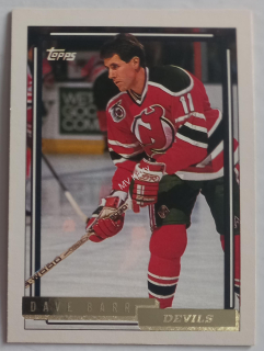 1992-93 Topps - [Base] - Gold #197 Dave Barr