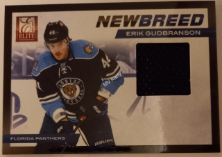 2011-12 Panini Elite - New Breed Materials #23 - Erik Gudbranson