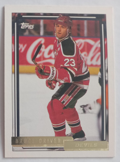1992-93 Topps - [Base] - Gold #384 Bruce Driver