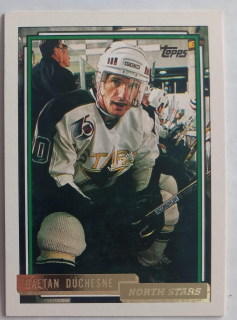 1992-93 Topps - [Base] - Gold #406 Gaetan Duchesne