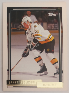 1992-93 Topps - [Base] - Gold #241 Barry Pederson