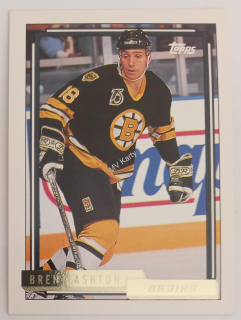 1992-93 Topps - [Base] - Gold #191 Brent Ashton