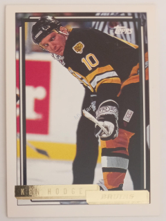 1992-93 Topps - [Base] - Gold #306 Ken Hodge