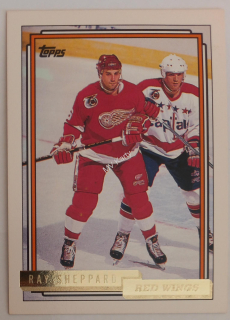 1992-93 Topps - [Base] - Gold #257 Ray Sheppard