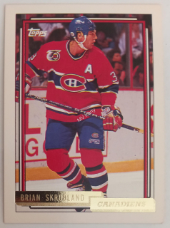 1992-93 Topps - [Base] - Gold #408 Brian Skrudland