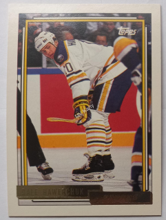 1992-93 Topps - [Base] - Gold #296 Dale Hawerchuk