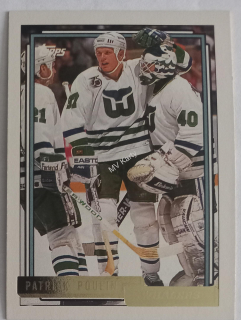 1992-93 Topps - [Base] - Gold #328 Patrick Poulin