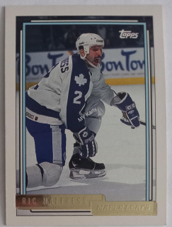 1992-93 Topps - [Base] - Gold #219 Ric Nattress