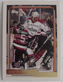 1992-93 Topps - [Base] - Gold #318 Dino Ciccarelli