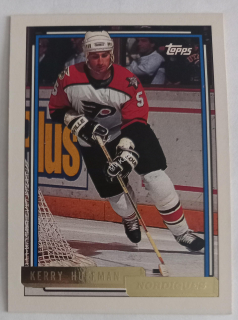 1992-93 Topps - [Base] - Gold #387 Kerry Huffman