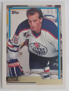 1992-93 Topps - [Base] - Gold #455 Kelly Buchberger