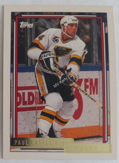 1992-93 Topps - [Base] - Gold #233 Paul Cavallini