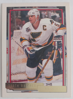1992-93 Topps - [Base] - Gold #281 Garth Butcher