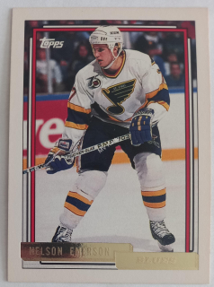 1992-93 Topps - [Base] - Gold #480 Nelson Emerson