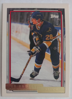 1992-93 Topps - [Base] - Gold #454 Bob Bassen