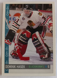 1992-93 O-Pee-Chee - [Base] #301 - Dominik Hasek