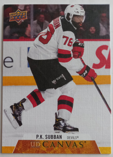 2020-21 Upper Deck - UD Canvas #C172 P.K. Subban