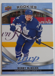2023-24 Upper Deck MVP - [Base] #222 - SP - Rookies - Bobby McMann