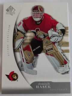 2005-06 SP Authentic - [Base] #67 - Dominik Hasek