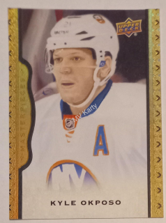 2014-15 Upper Deck Masterpieces - [Base] - Black Framed #21 Kyle Okposo #/50